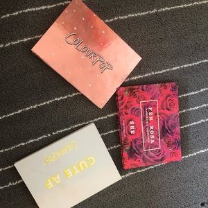 3 colourpop palettes